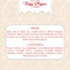 Fragrance Free Paper Soap